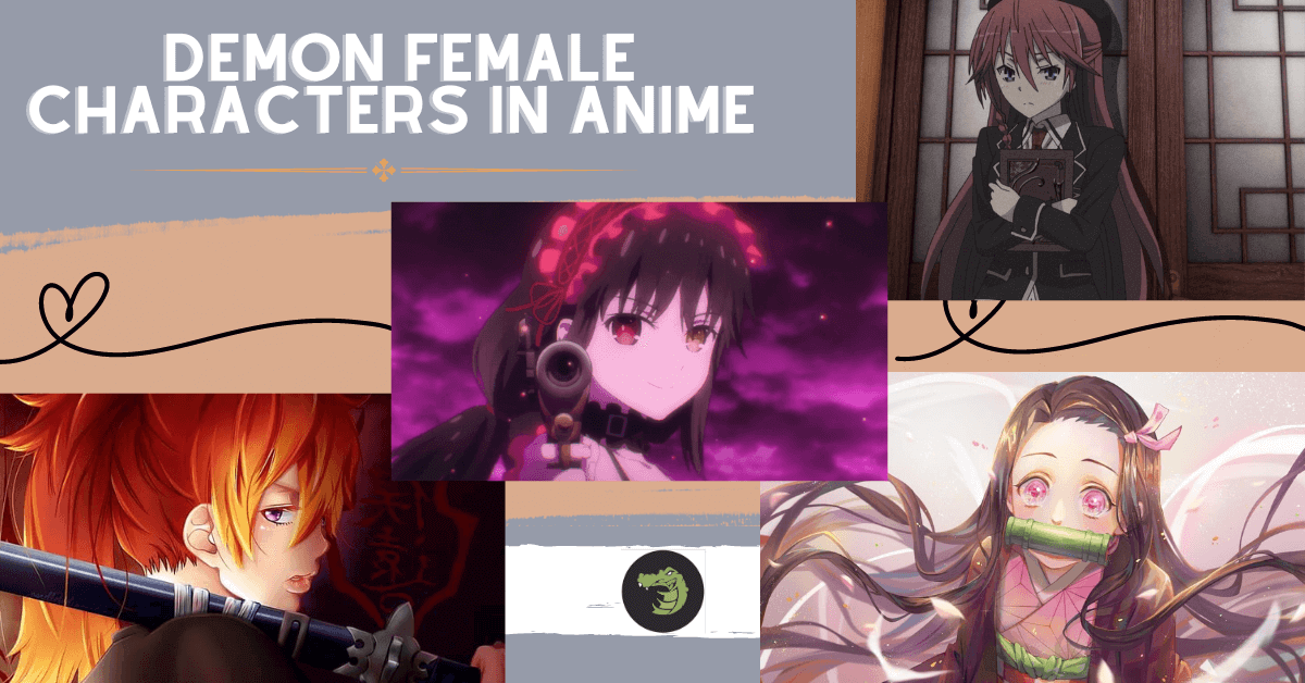 demon female characters in anime