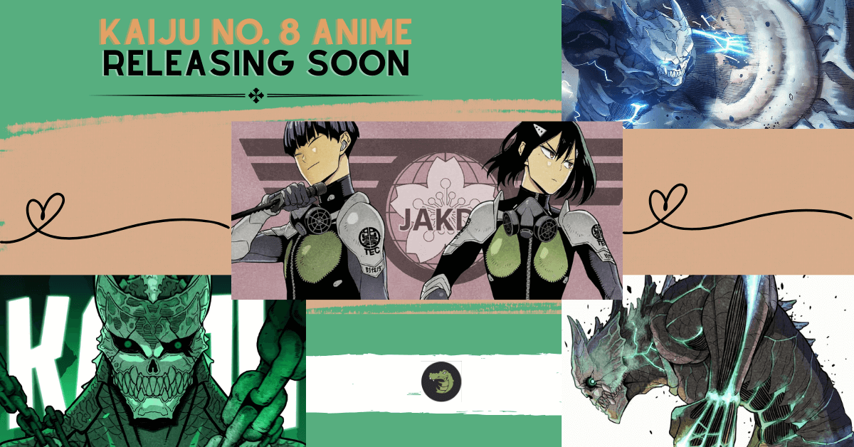 kaiju no. 8 anime releasing soon